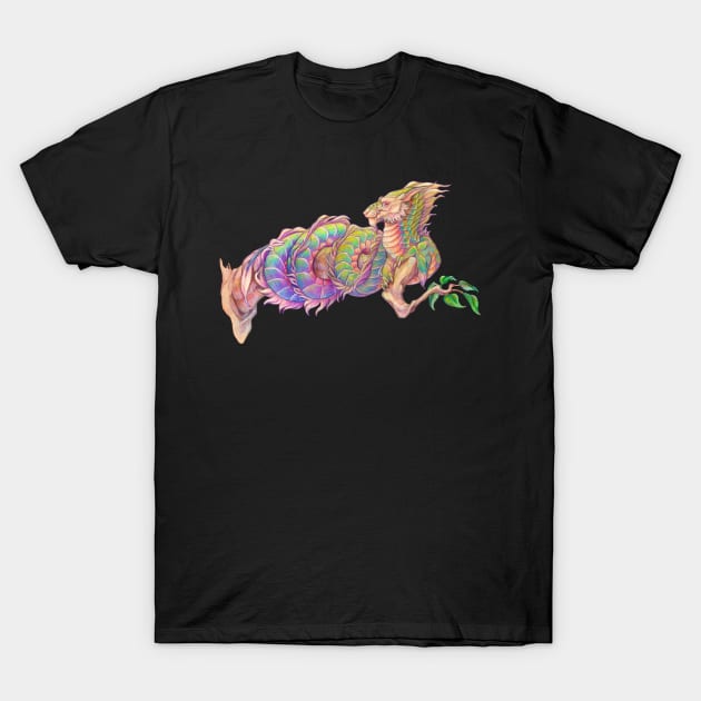 Jungle Dragon T-Shirt by charamath